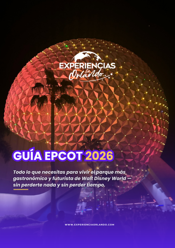 Guía EPCOT 2026 Disney World PDF - Experiencia Orlando