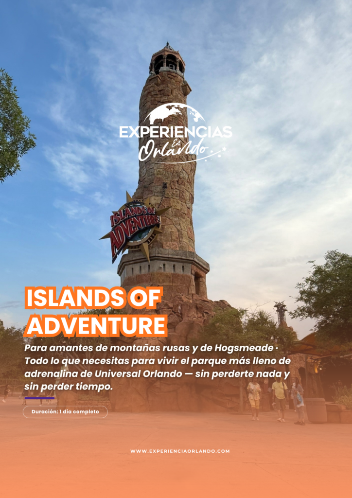 Guía Islands of Adventure Universal Orlando PDF - Experiencia Orlando