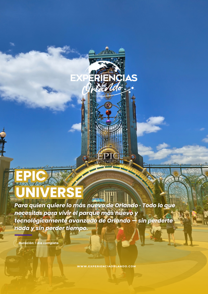 Guía Epic Universe Universal Orlando PDF - Experiencia Orlando